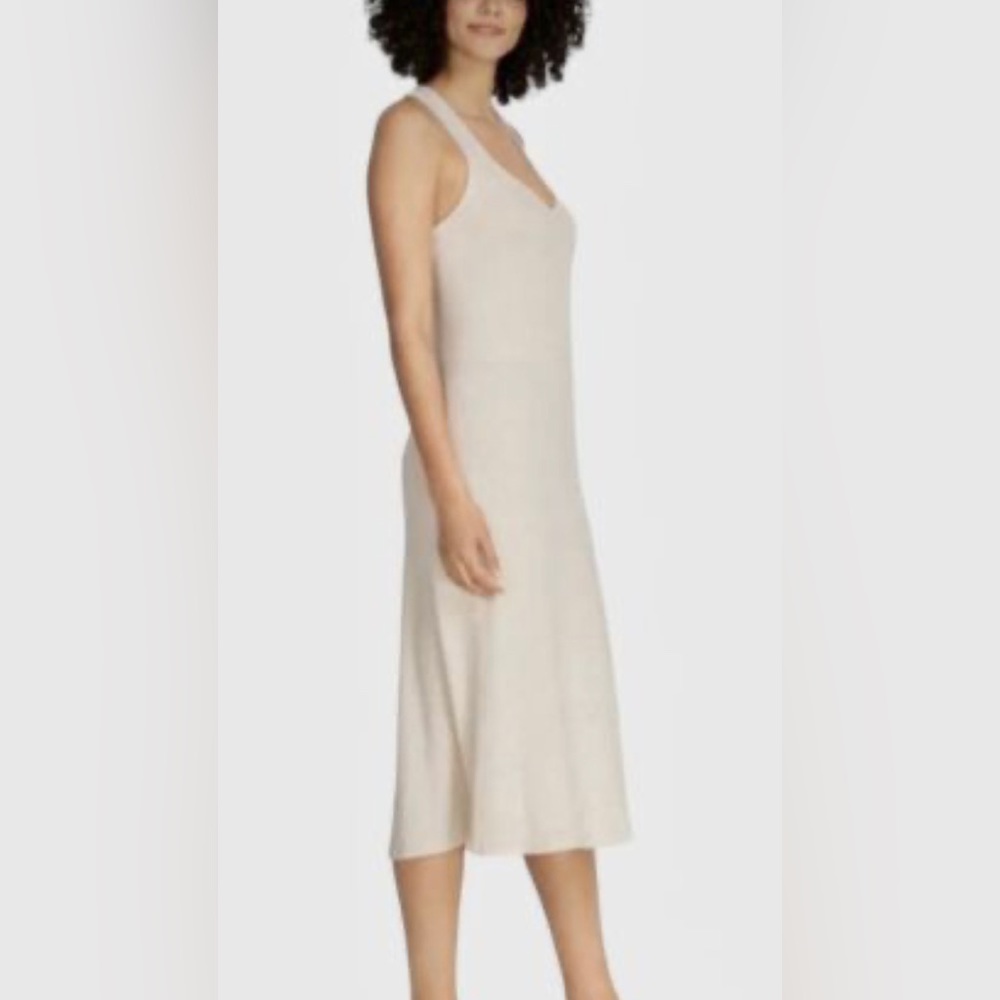 NWT Johnny Was Calme Ecru Cozy Knit Throw Over Racerback‎ Midi Tank!